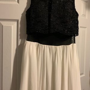 Cutest black and white dress ever!